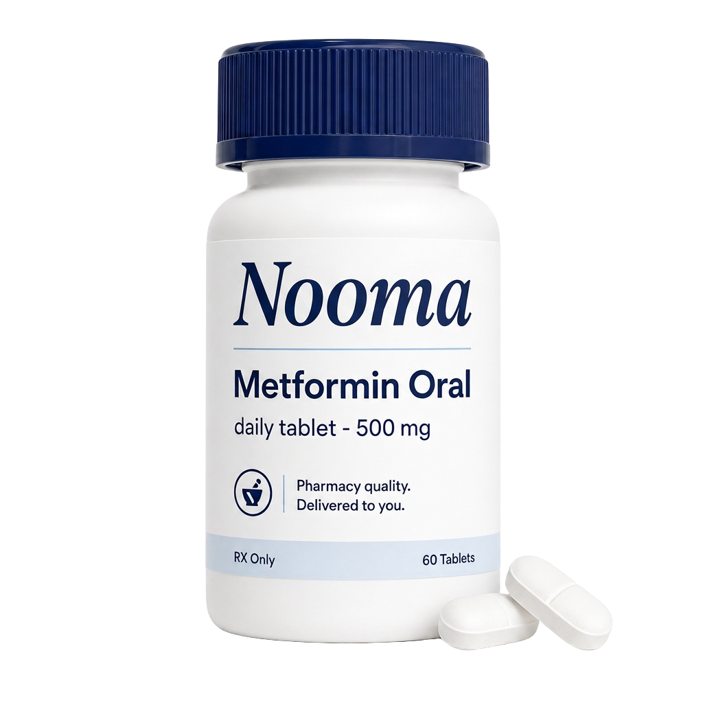 Nooma Metformin Oral vial with branded label